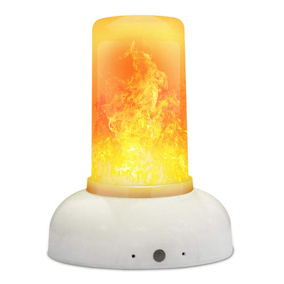 Latest Edition LED Flame Effect Light With Timer and Remote - Abamericabrand