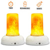 Latest Edition LED Flame Effect Light With Timer and Remote - Abamericabrand